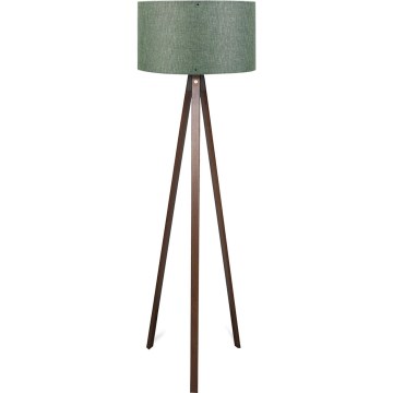 AYD Golvlampa 1xE27/40W/230V Brun/Grön
