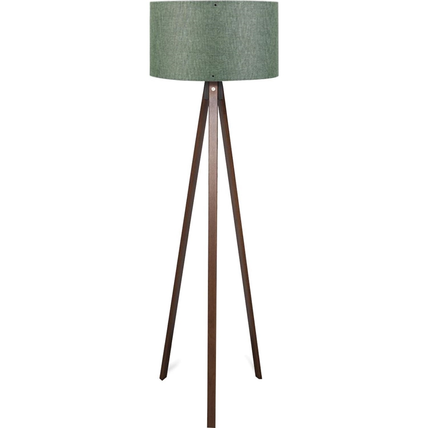 AYD Golvlampa 1xE27/40W/230V Brun/Grön