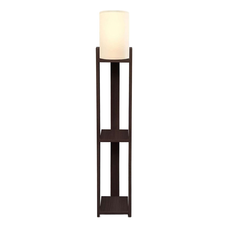 AYD Golvlampa 1xE27/40W/230V brun/kräm