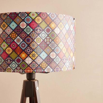 AYD Golvlampa 1xE27/40W/230V brun/multi-färgad