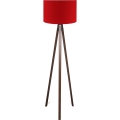 AYD Golvlampa 1xE27/40W/230V Brun/Röd
