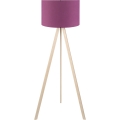 AYD Golvlampa 1xE27/40W/230V Lila/Beige