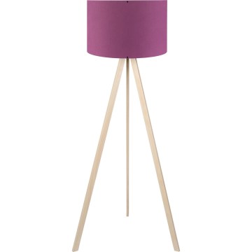 AYD Golvlampa 1xE27/40W/230V Lila/Beige