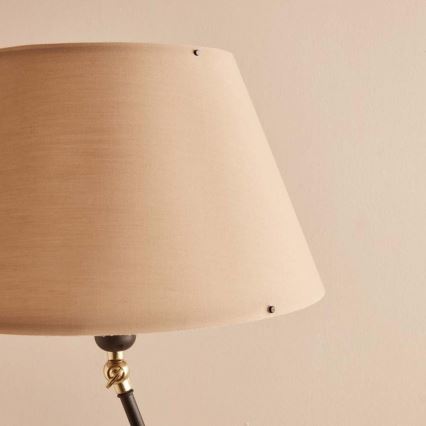 AYD Golvlampa 1xE27/40W/230V svart/brun