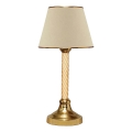 AYD skrivbordslampa 1xE27/40W/230V beige/guld