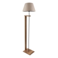 AYD Stående lampa 1xE27/40W/230V beige/brun