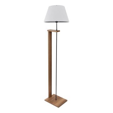 AYD Stående lampa 1xE27/40W/230V vit/brun
