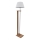 AYD Stående lampa 1xE27/40W/230V vit/brun