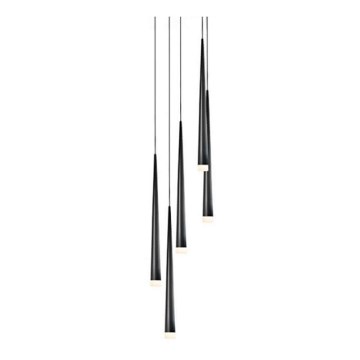 Azzardo AZ0119 - Ljuskrona med snöre STYLO 5xG9/40W/230V