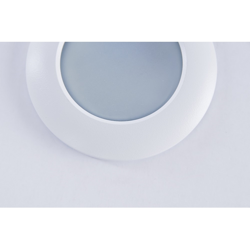 Azzardo AZ0871 - Badrum infälld lampa EMILIO 1xGU10/50W/230V IP54