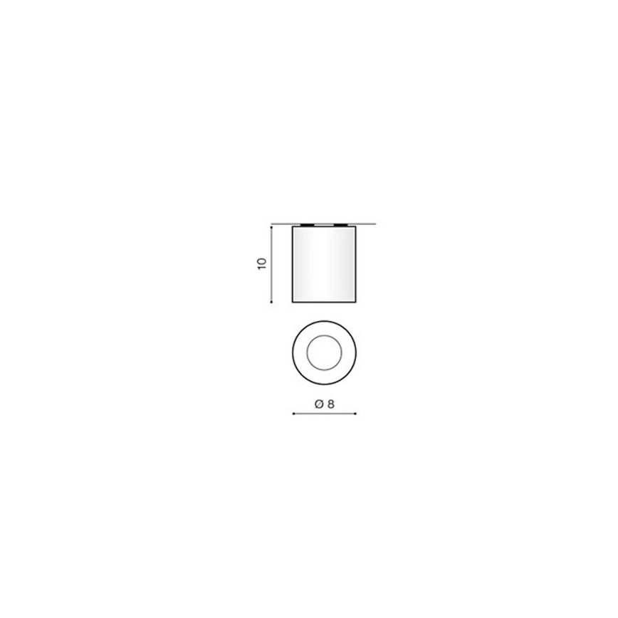 Azzardo AZ1360 - Utomhus Takbelysning ARO 1xGU10/50W/230V IP54