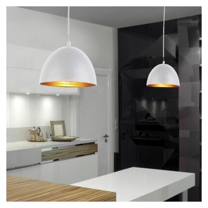 Azzardo AZ1396 - Ljuskrona med snöre MODENA 1xE27/60W/230V