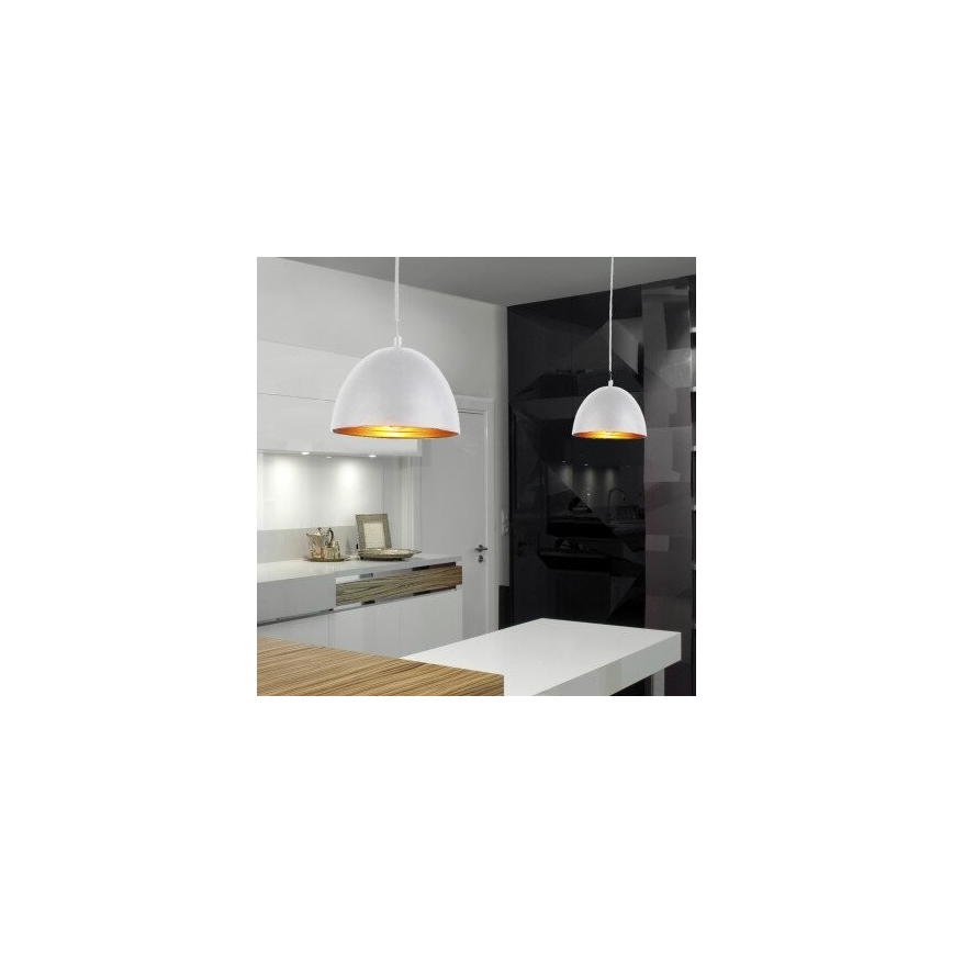 Azzardo AZ1396 - Ljuskrona med snöre MODENA 1xE27/60W/230V