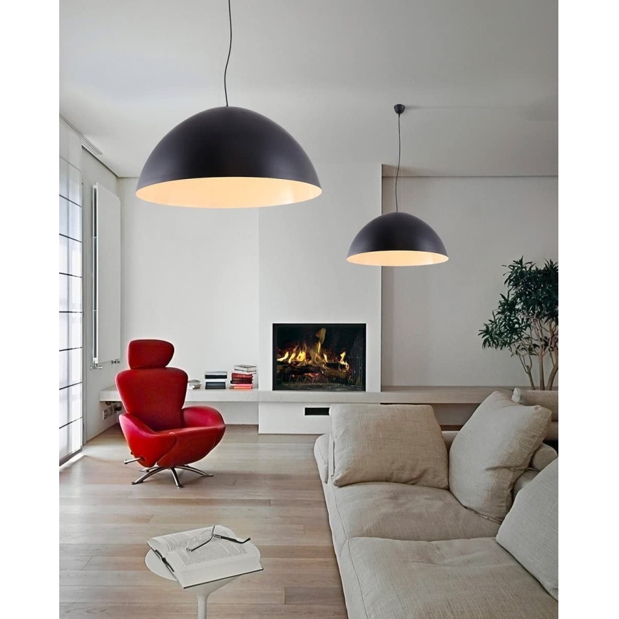 Azzardo AZ1402 - Ljuskrona med snöre MAGMA 4xE27/60W/230V