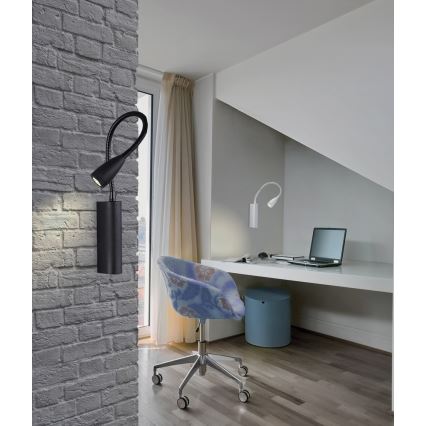 Azzardo AZ1548 - LED väggspotlight för badrum VERONICA 1xLED/3W/230V IP44