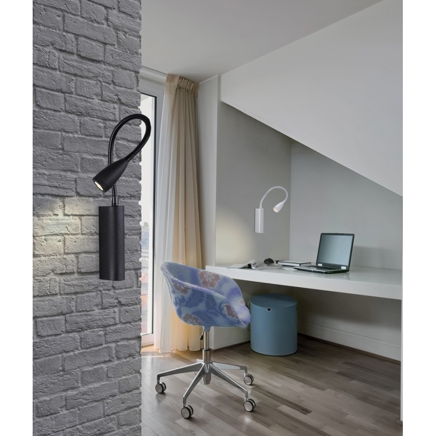 Azzardo AZ1548 - LED väggspotlight för badrum VERONICA 1xLED/3W/230V IP44