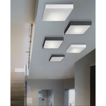Azzardo AZ2270 - LED Takbelysning MONZA fyrkantig 1xLED/20W/230V