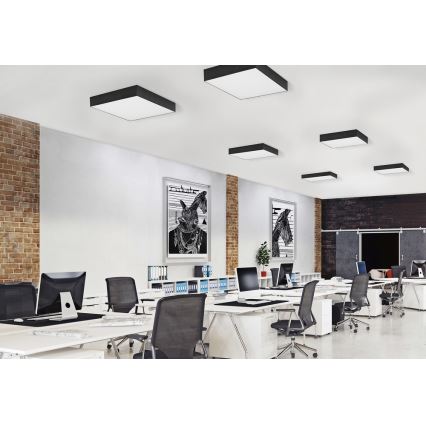 Azzardo AZ2274 - LED Takbelysning MONZA fyrkantig 1xLED/50W/230V