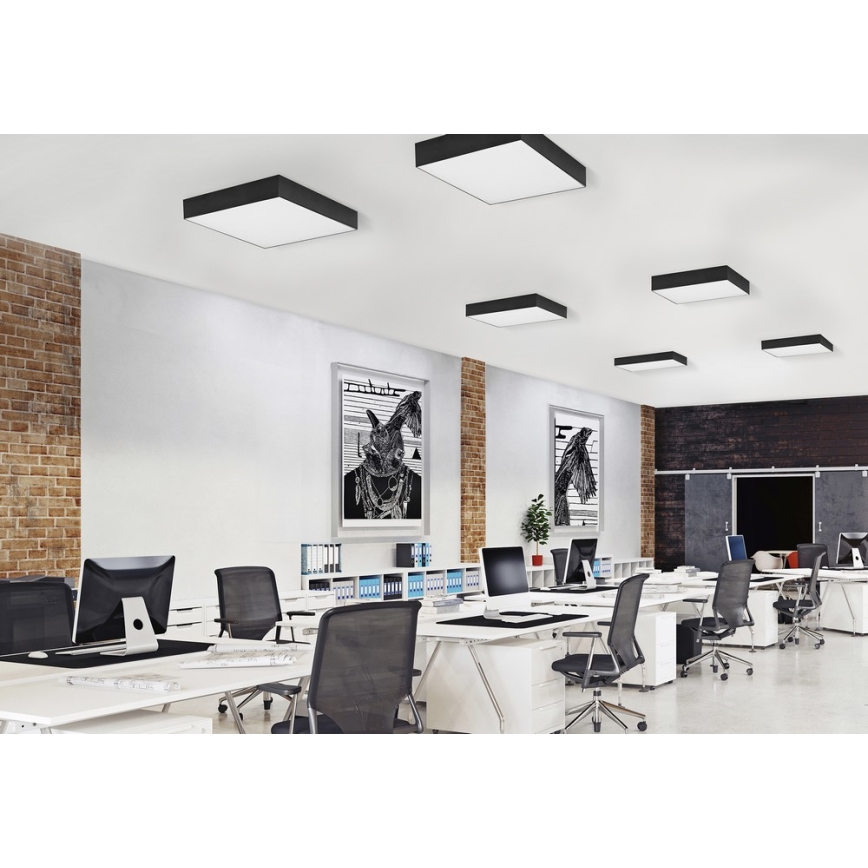 Azzardo AZ2274 - LED Takbelysning MONZA fyrkantig 1xLED/50W/230V
