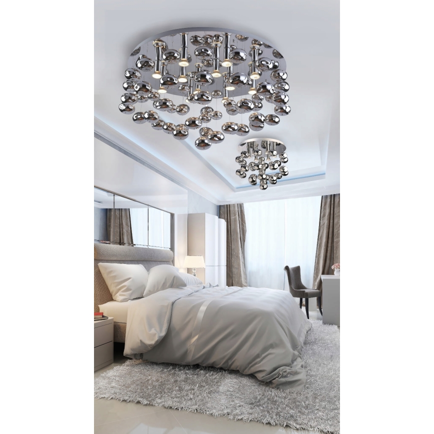 Azzardo AZ2541 - Takbelysning LUVIA 6xGU10/40W/230V