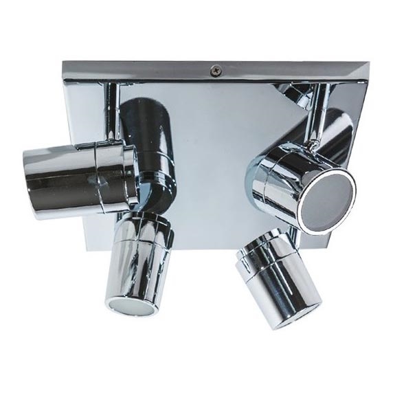 Azzardo AZ2557 - Badrum spotlight NOEMIE 4xGU10/35W/230V IP44