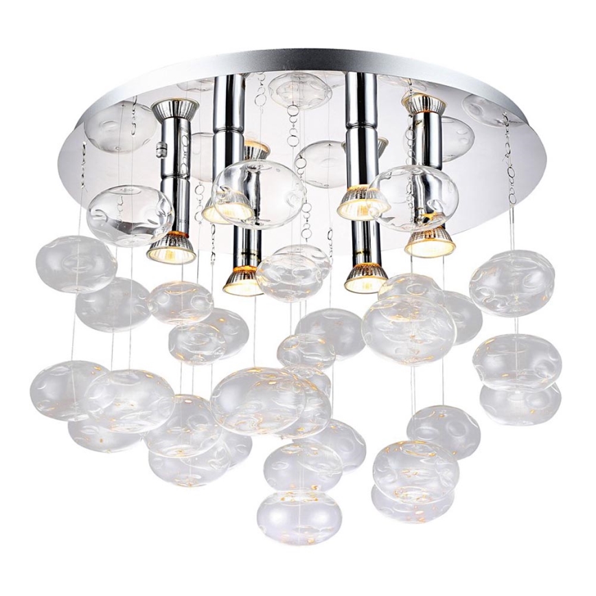 Azzardo AZ2572 - Takbelysning LUVIA 6xGU10/40W/230V