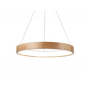 Azzardo AZ2699 - LED Ljuskrona med snöre SILVAM 1xLED/50W/230V