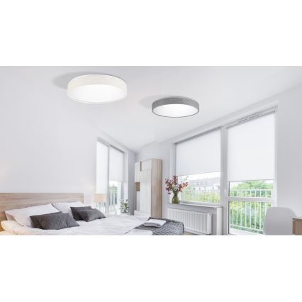 Azzardo AZ2716 - LED Dimbar Takbelysning COLLODI 1xLED/50W/230V + Fjärrkontroll