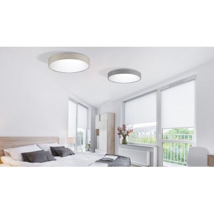 Azzardo AZ2717 - LED Dimbar Takbelysning COLLODI 1xLED/50W/230V + Fjärrkontroll 