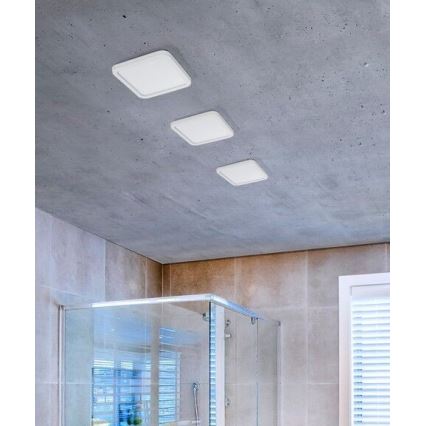 Azzardo AZ2837 - Infälld LED badrumsbelysning SLIM 1xLED/12W/230V IP44 CRI 90