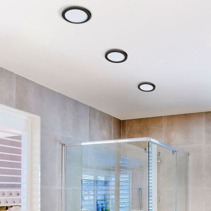 Azzardo AZ2840 - Infälld LED badrumsbelysning SLIM 1xLED/12W/230V IP44 CRI 90
