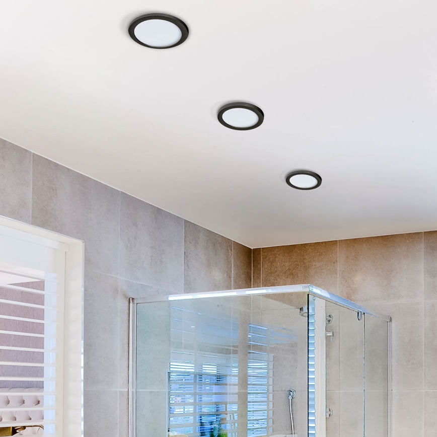 Azzardo AZ2840 - Infälld LED badrumsbelysning SLIM 1xLED/12W/230V IP44 CRI 90