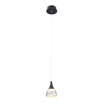Azzardo AZ2847 - LED Ljuskrona med snöre DALMATIA 1xLED/5W/230V