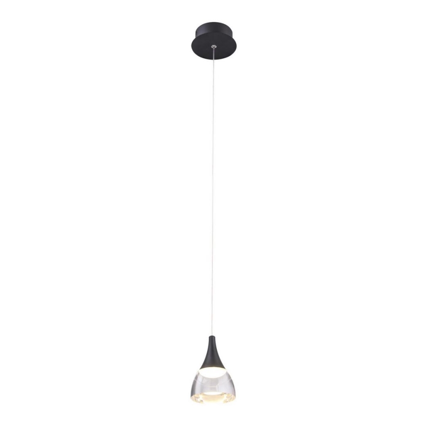Azzardo AZ2847 - LED Ljuskrona med snöre DALMATIA 1xLED/5W/230V