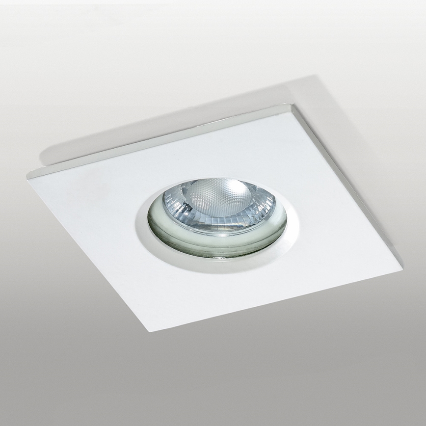 Azzardo AZ2864 - Badrum infälld lampa IKA 1xGU10/50W/230V IP65