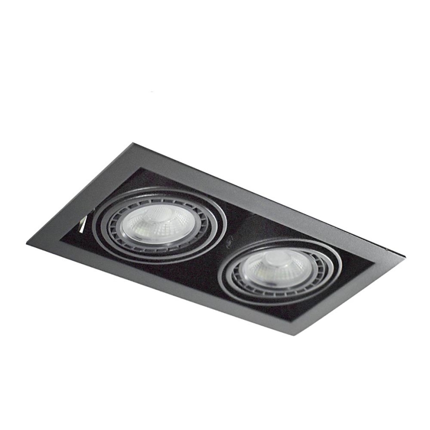 Azzardo AZ2875 - Infälld Belysning NOVA 2xGU10-ES111/50W/230V