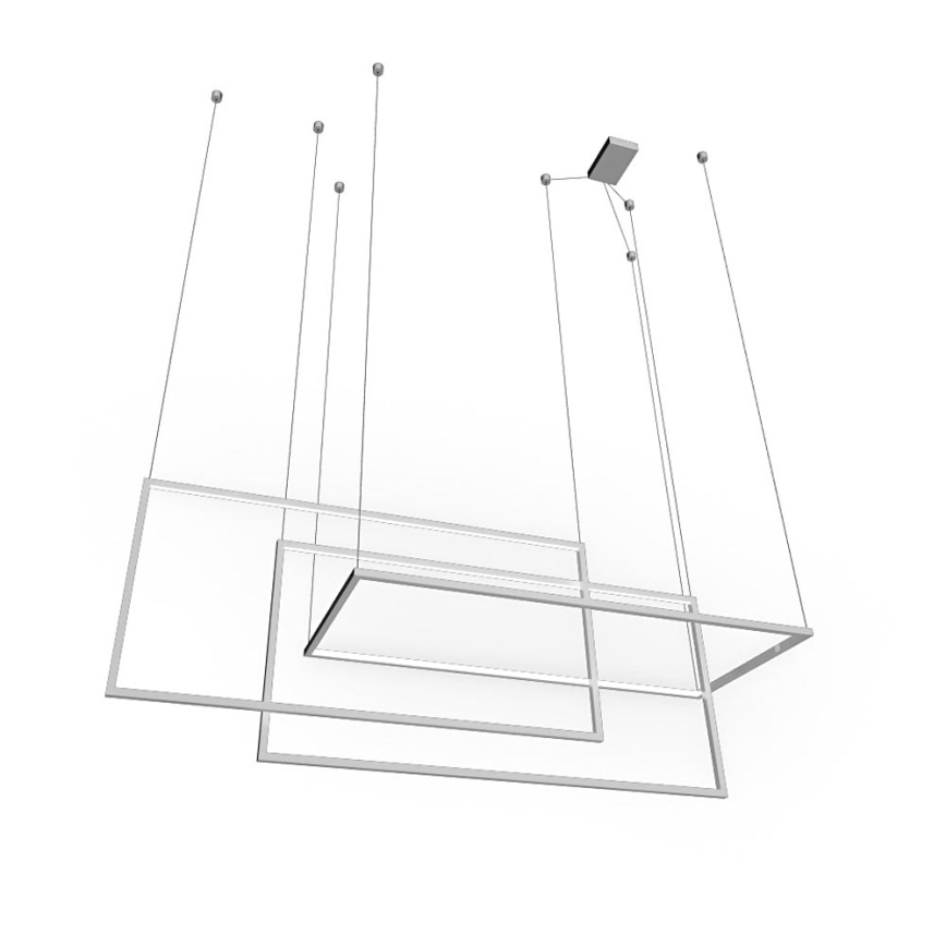 Azzardo AZ2915 - Dimbar LED-lampakrona med snöre METRIC 1xLED/135W/230V