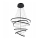 Azzardo AZ2923 - Dimbar LED-lampakrona med snöre WHEEL 6xLED/140W/230V