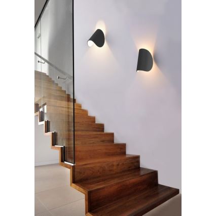Azzardo AZ2954 - Utomhus LED Väggbelysning CERES 1xLED/6W/230V IP44
