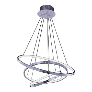Azzardo AZ2989 - Dimbar LED-lampakrona med snöre WHEEL 3xLED/80W/230V
