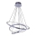 Azzardo AZ2989 - Dimbar LED-lampakrona med snöre WHEEL 3xLED/80W/230V