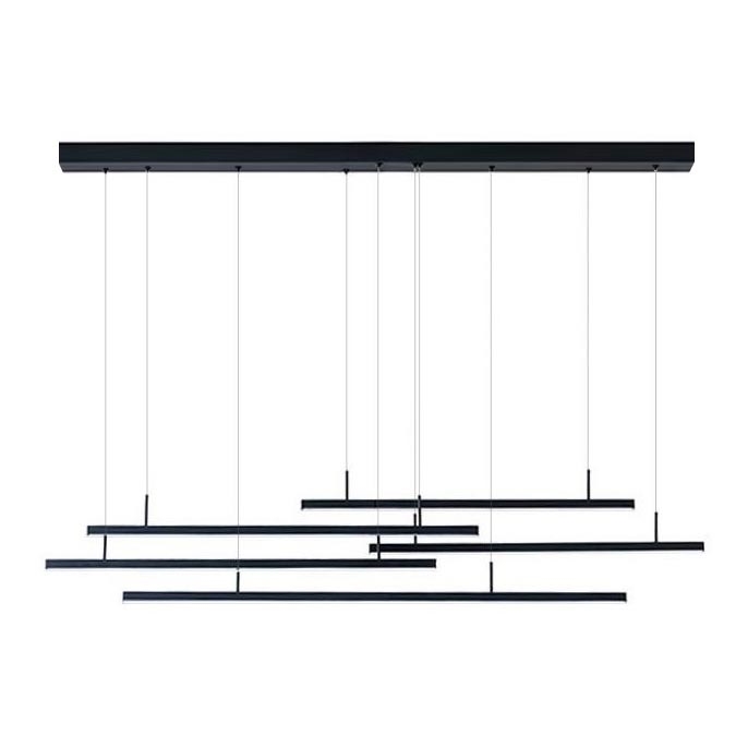 Azzardo AZ3184 - Dimbar LED-lampakrona med snöre MERLO LED/49W/230V
