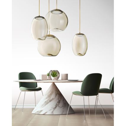 Azzardo AZ3341 - LED Ljuskrona med snöre HELENA LED/21W/230V