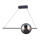 Azzardo AZ3351 - Dimbar LED-lampakrona med snöre SANDRA LED/36W/230V