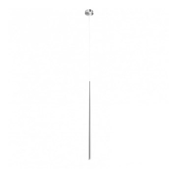 Azzardo AZ3418 - LED ljuskrona med textilsladd LOUISE LED/3W/230V skinande krom