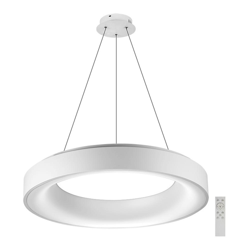 Azzardo AZ3448 - Dimbar LED-lampakrona med snöre SOVANA LED/80W/230V + Fjärrkontroll