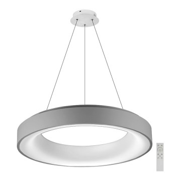 Azzardo AZ3450 - Dimbar LED-lampakrona med snöre SOVANA LED/80W/230V + Fjärrkontroll