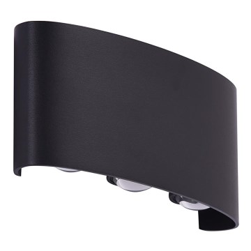Azzardo AZ3484 - LED Utomhus Väggbelysning GINNA 6xLED/1W/230V IP54