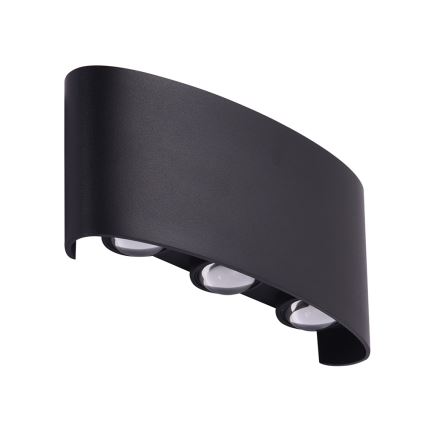 Azzardo AZ3484 - LED Utomhus Väggbelysning GINNA 6xLED/1W/230V IP54