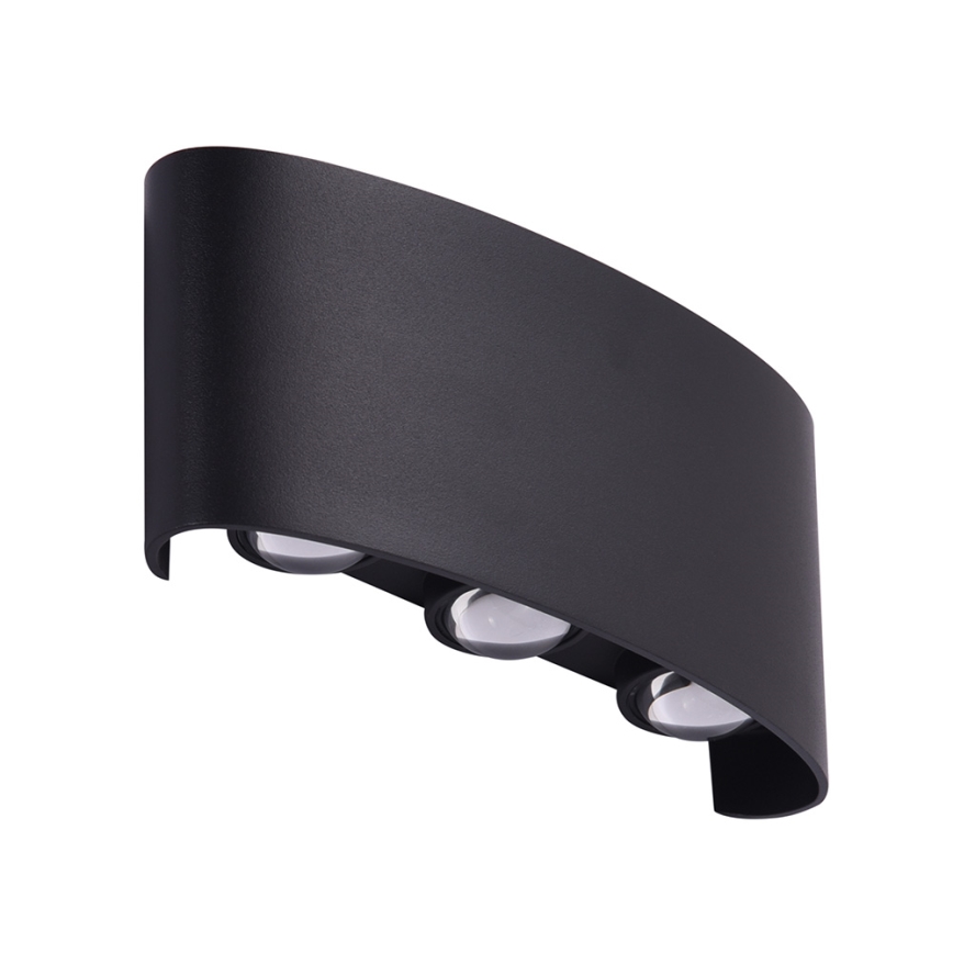 Azzardo AZ3484 - LED Utomhus Väggbelysning GINNA 6xLED/1W/230V IP54